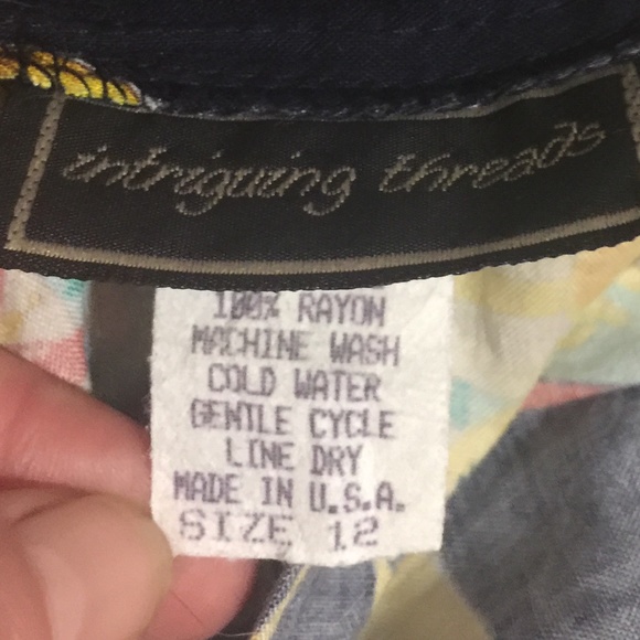 Vintage 70's Sailor Nautical Skirt High waistline Navy Blue Sz 8 - Picture 7 of 9